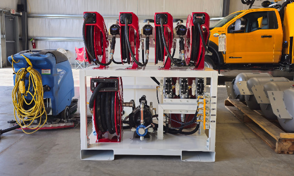 service truck Standard Lube Skid